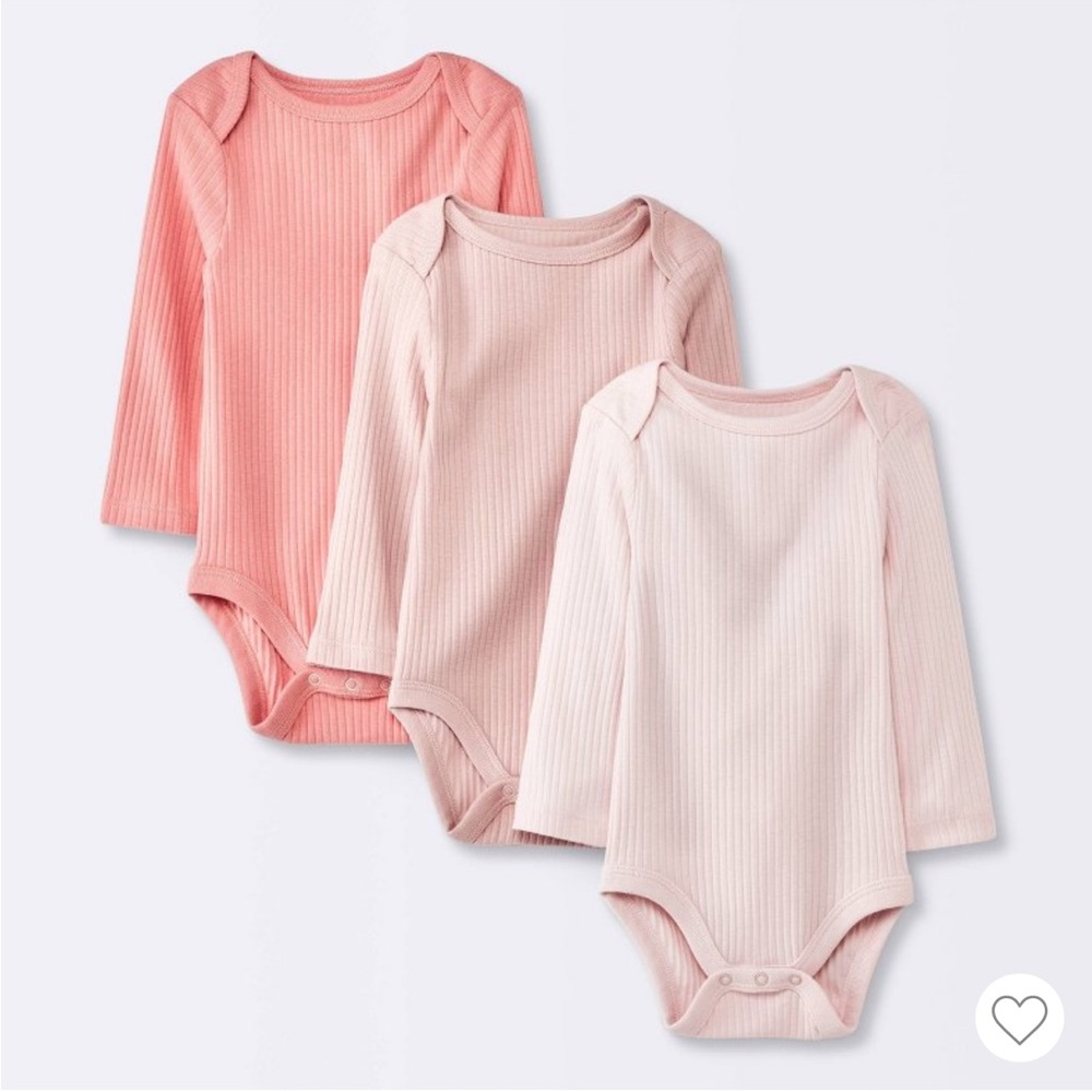 NWOT Cloud Island long sleeve bodysuit bundle set
